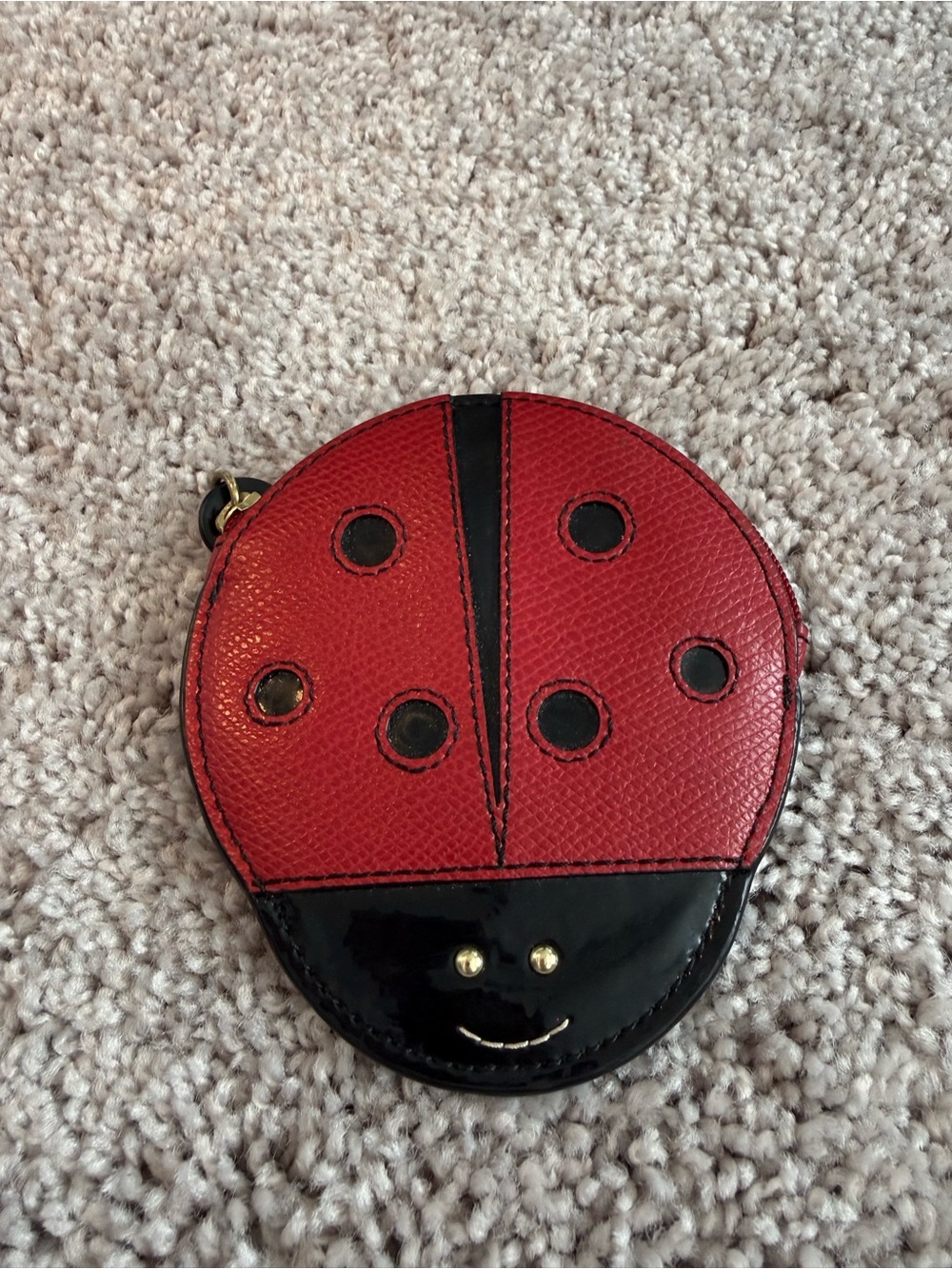 COACH Ladybug coin purse